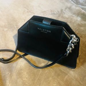 HALSTON HERITAGE Leather Crossbody Bag